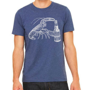 Original Beer Drinking Lobster T-Shirt