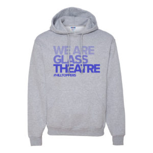 We Are Glass Theatre - Athletic Grey Hoodie