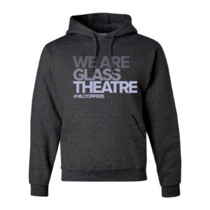 We Are Glass Theatre - Dark Heather Hoodie